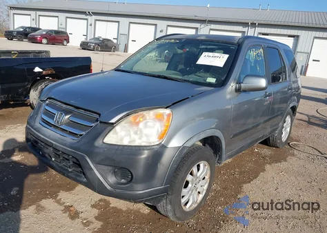 2005 Honda Cr-V Ex z USA, uszkodzony, nr VIN JHLRD77815C047627